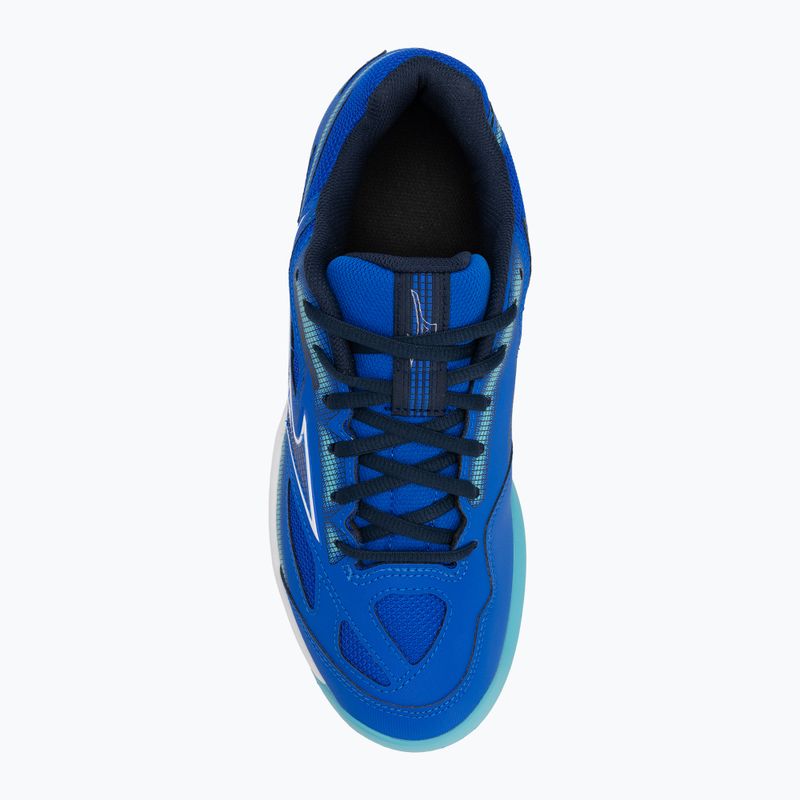 Buty do tenisa Mizuno Break Shot 4 CC mugen blue/ white/ river blue 5
