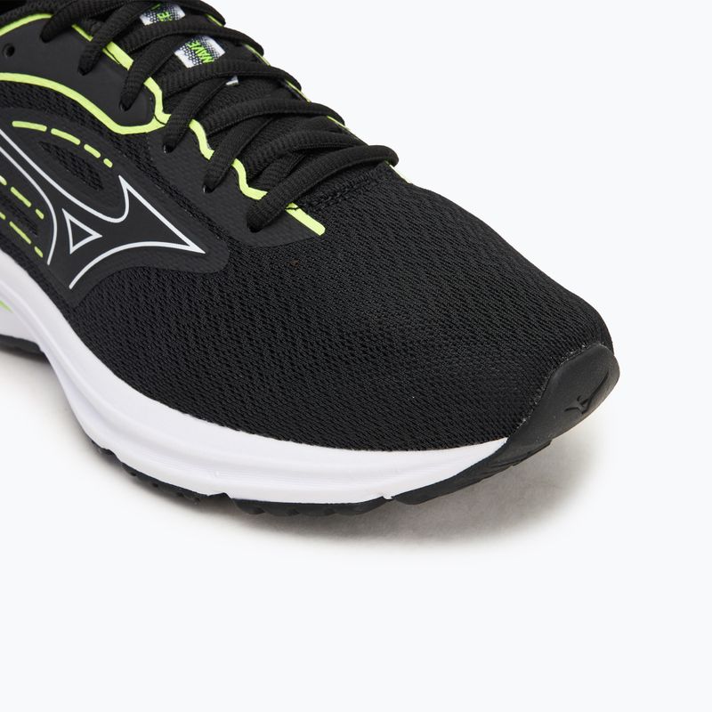 Buty do biegania męskie Mizuno Wave Equate 8 black/white/mizuno neo lime 7