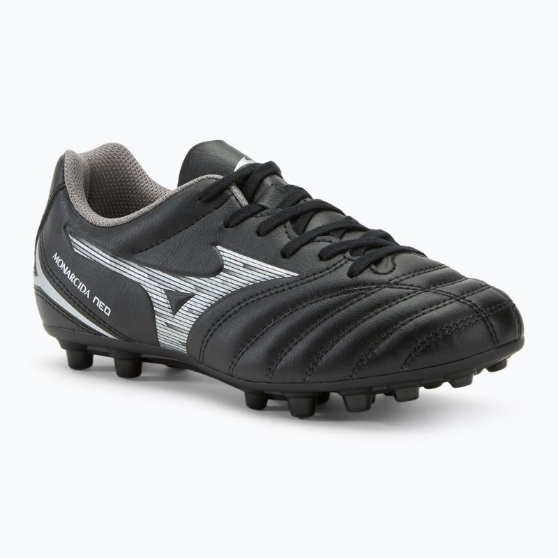 Buty piłkarskie dziecięce Mizuno Monarcida Neo III Select FG black/silver