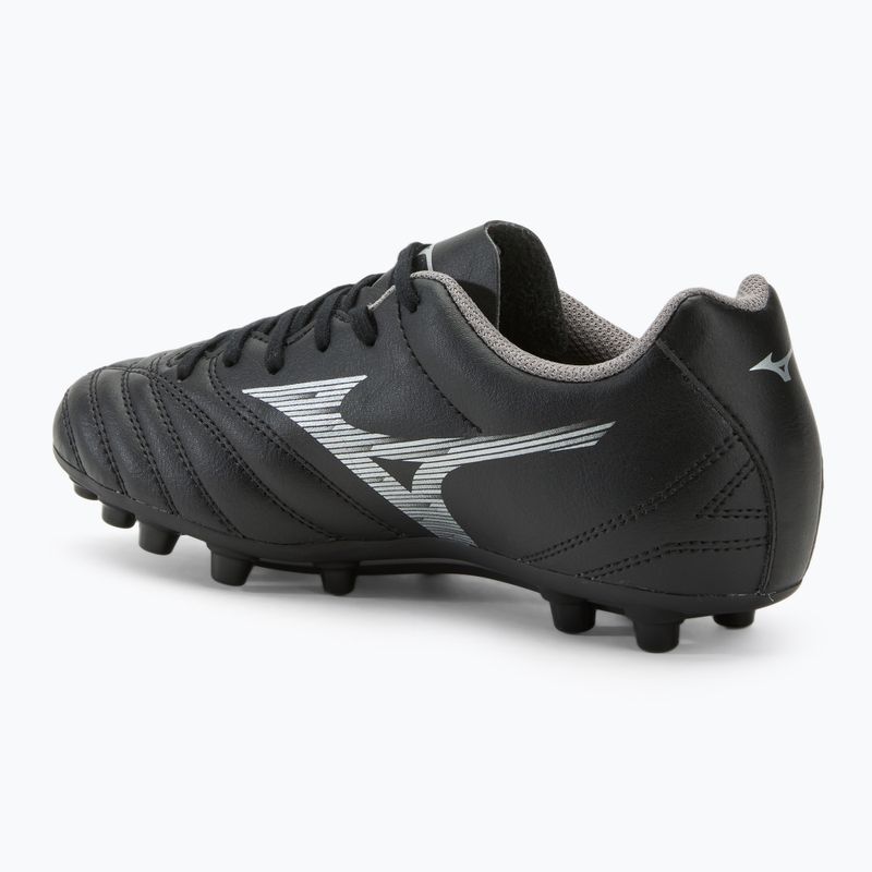 Buty piłkarskie dziecięce Mizuno Monarcida Neo III Select FG black/silver 3