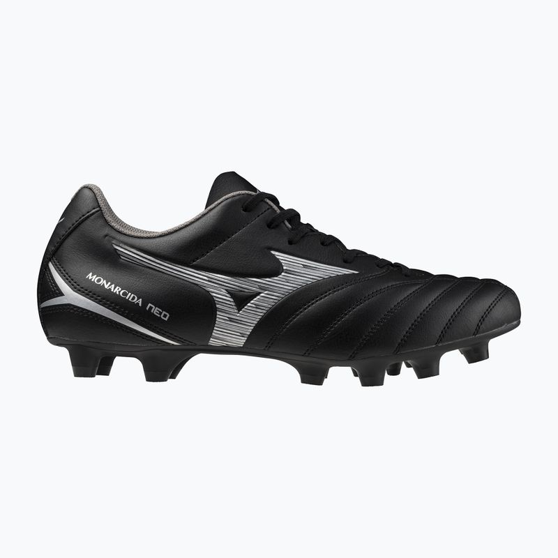 Buty piłkarskie męskie Mizuno Monarcida Neo III Select FG black/silver