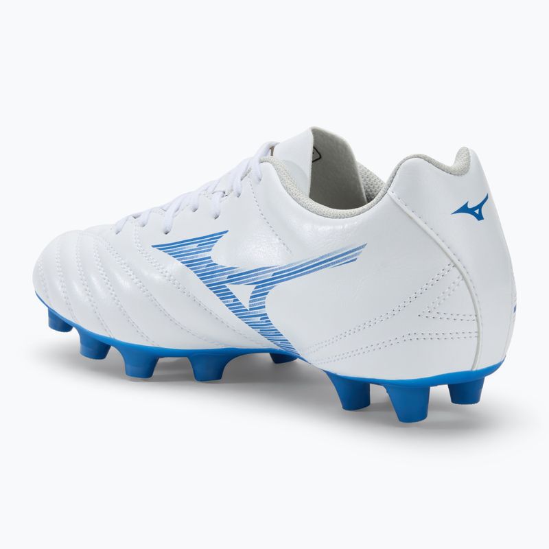 Buty piłkarskie męskie Mizuno Monarcida Neo III Select FG white/laser blue 3