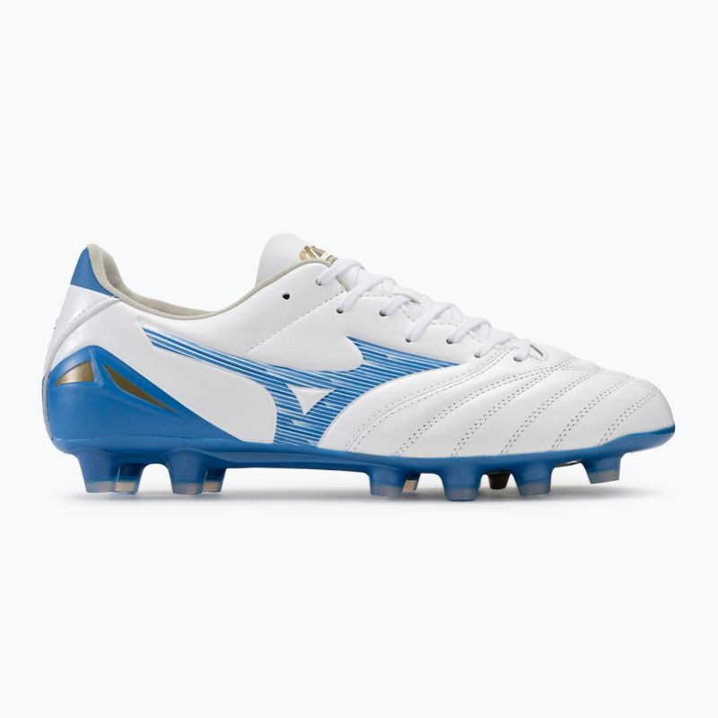 Buty piłkarskie męskie Mizuno Morelia Neo IV Pro FG laser blue/white 2