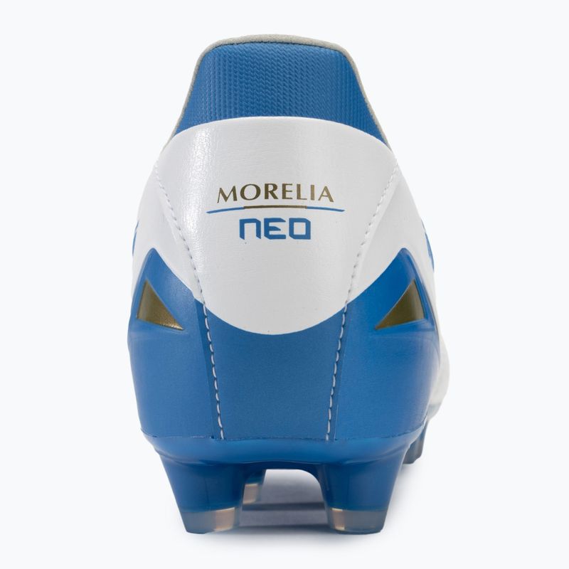 Buty piłkarskie męskie Mizuno Morelia Neo IV Pro FG laser blue/white 6