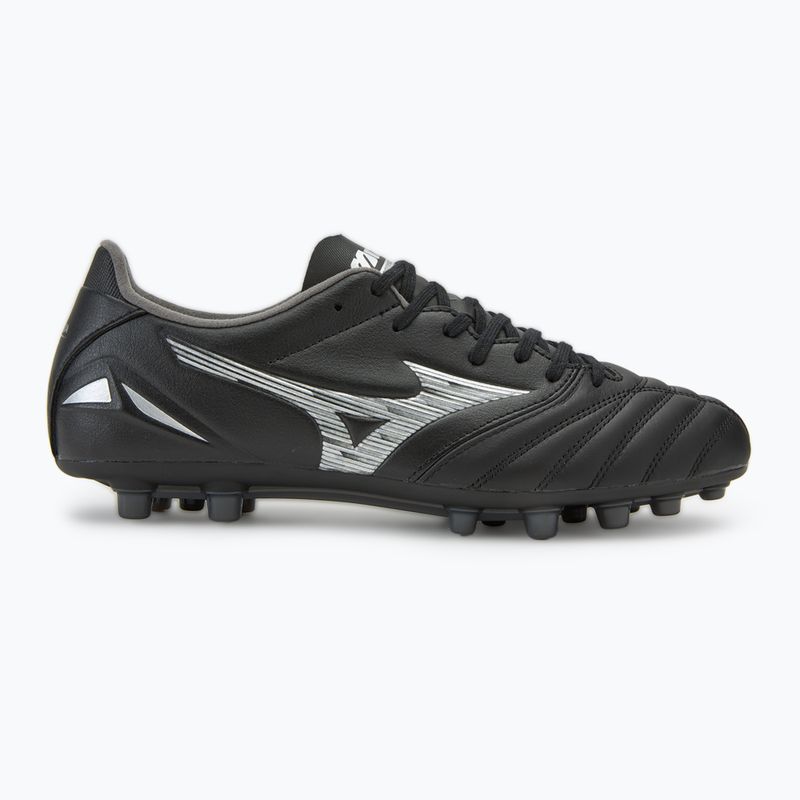 Buty piłkarskie Mizuno Morelia Neo IV Pro AG black/galaxy silver 2