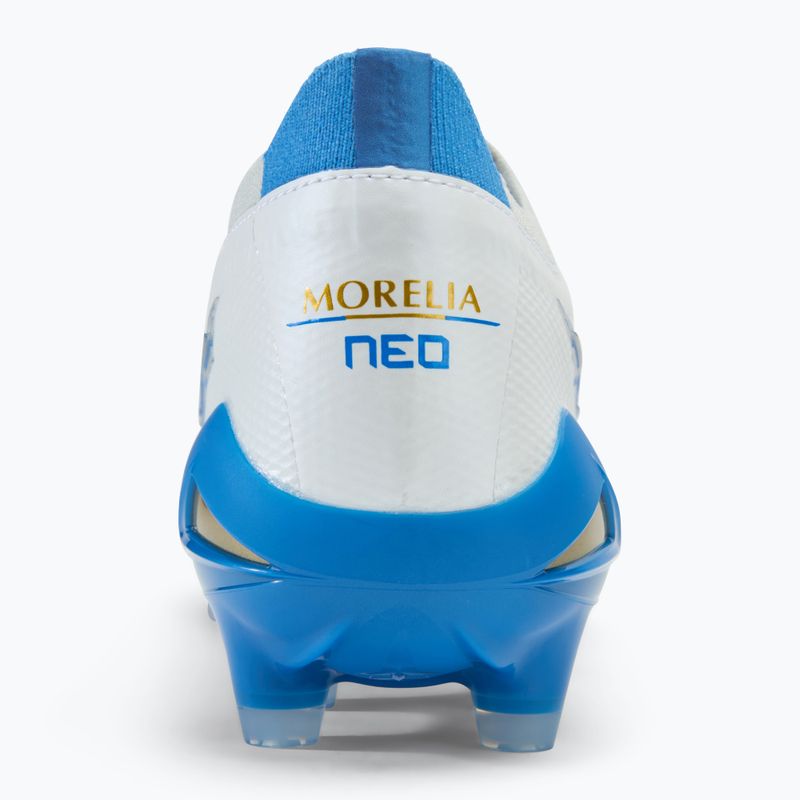 Buty piłkarskie męskie Mizuno Morelia Neo IV β Japan FG laser blue/white 6