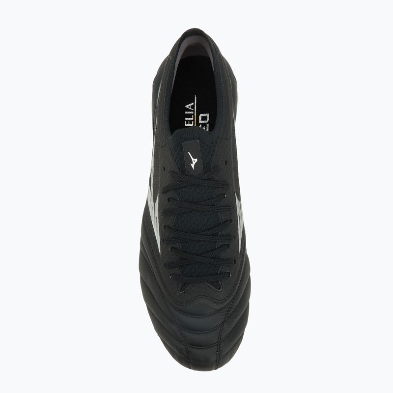 Buty piłkarskie Mizuno Morelia Neo IV β Elite FG black/galaxy silver/black 5