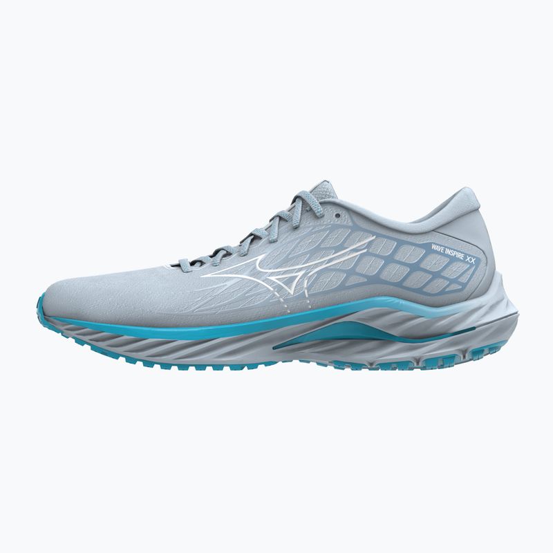 Buty do biegania damskie Mizuno Wave Inspire 20 plein air/white/river blue 8