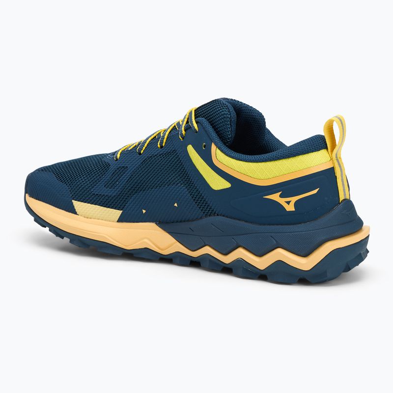 Buty do biegania męskie Mizuno Wave Ibuki 4 blue wing teal/flax/quince 3