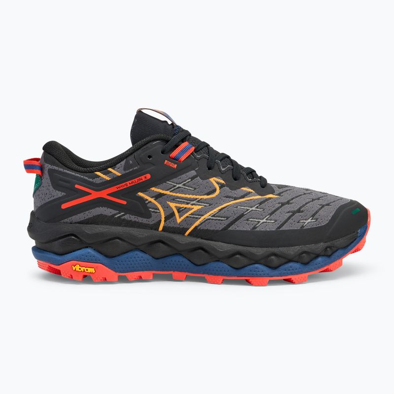 Buty do biegania męskie Mizuno Wave Mujin 10 black/apricot/spicy orange 2