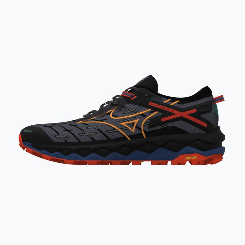 Buty do biegania męskie Mizuno Wave Mujin 10 black/apricot/spicy orange 8