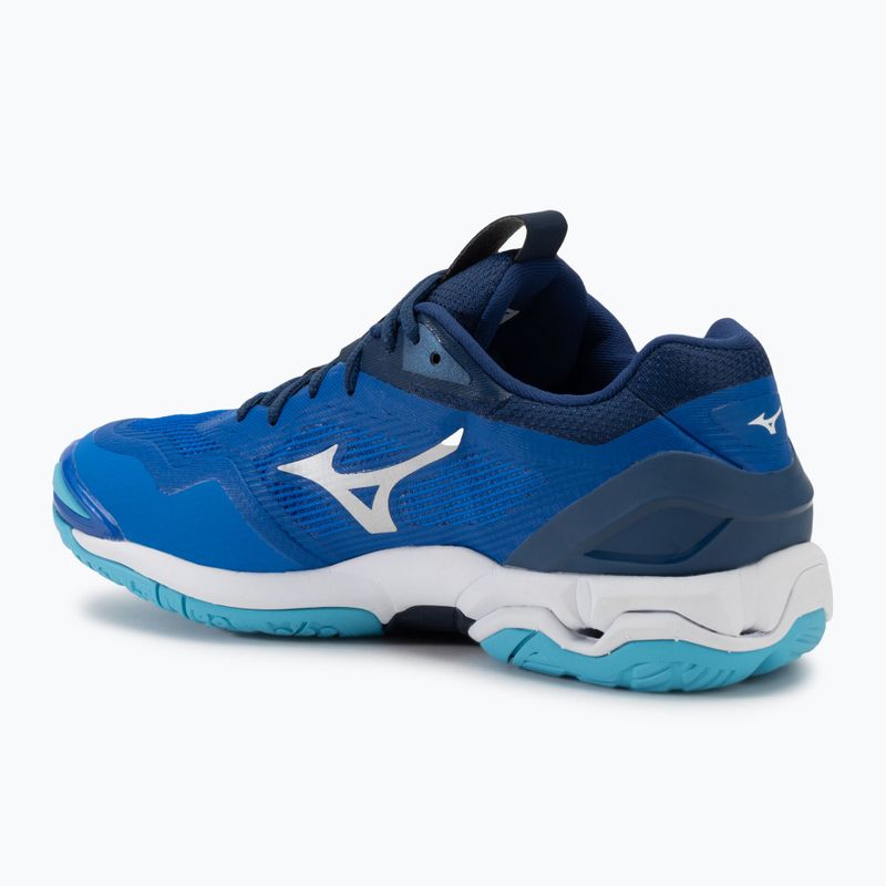 Buty do piłki ręcznej męskie Mizuno Wave Stealth 6 mugen blue/white/estate blue 3