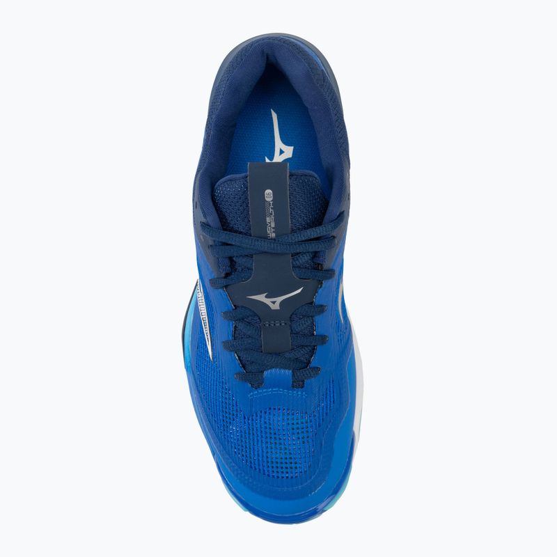 Buty do piłki ręcznej męskie Mizuno Wave Stealth 6 mugen blue/white/estate blue 5