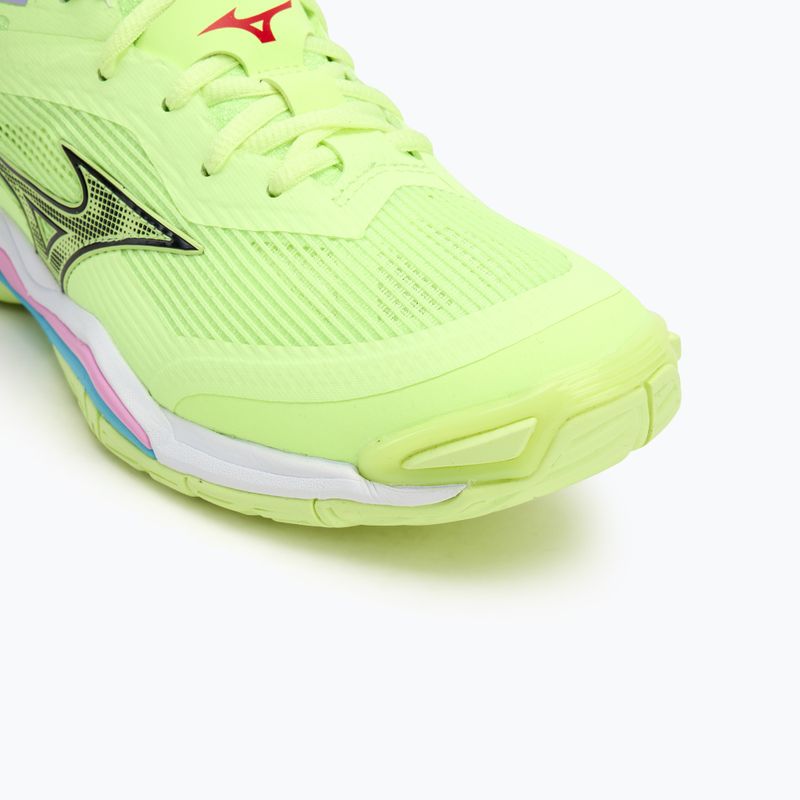 Buty do piłki ręcznej Mizuno Wave Stealth 6 neo lime/black/splish splash 7
