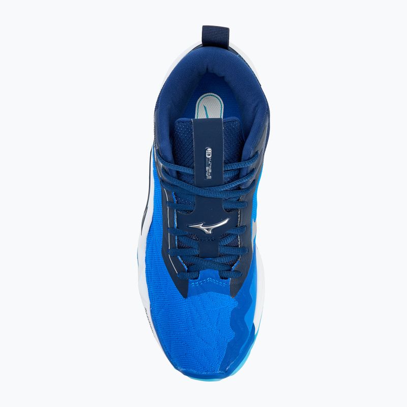 Buty do piłki ręcznej męskie Mizuno Wave Stealth Neo 2 Mid mugen blue/white/estate blue 5