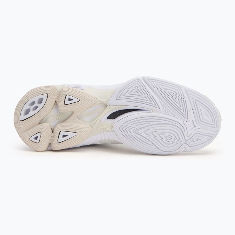 Buty do siatkówki damskie Mizuno Wave Voltage 2 Mid white/aleutian/cloud pink 4
