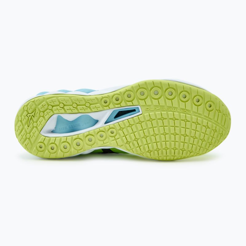 Buty do siatkówki Mizuno Wave Luminous 3 neo lime/black/splish splash 4