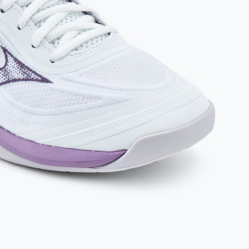 Buty do siatkówki damskie Mizuno Wave Luminous 3 white/patrician purple/quince 7