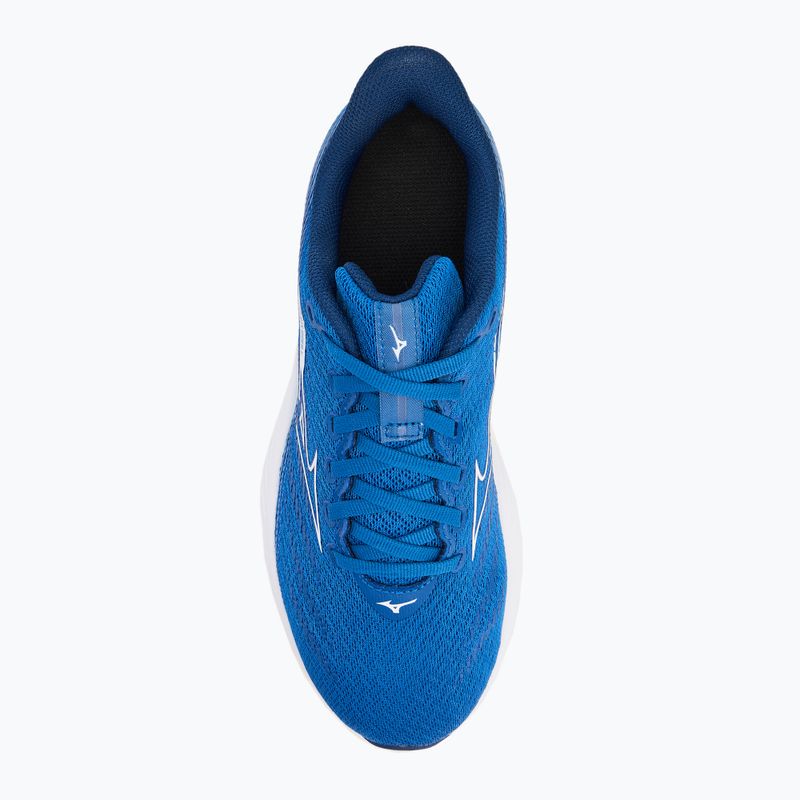 Buty do biegania dziecięce Mizuno Enerzy Rider Jr classic blue /white/parisian blue 5
