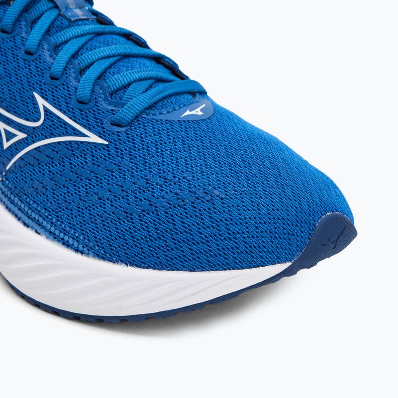 Buty do biegania dziecięce Mizuno Enerzy Rider Jr classic blue /white/parisian blue 7