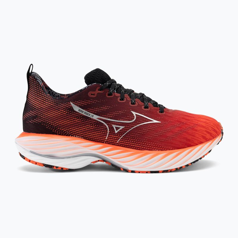 Buty do biegania męskie Mizuno Wave Rider 28 mizuno ignition red/silver/black 2