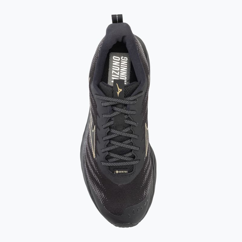 Buty do biegania męskie Mizuno Wave Rider GTX 2 black/golden halo/quiet shade 5