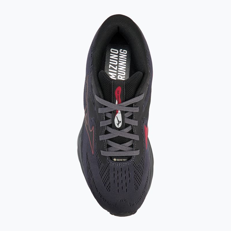 Buty do biegania damskie Mizuno Wave Serene GTX ebony/rumba red/black 5