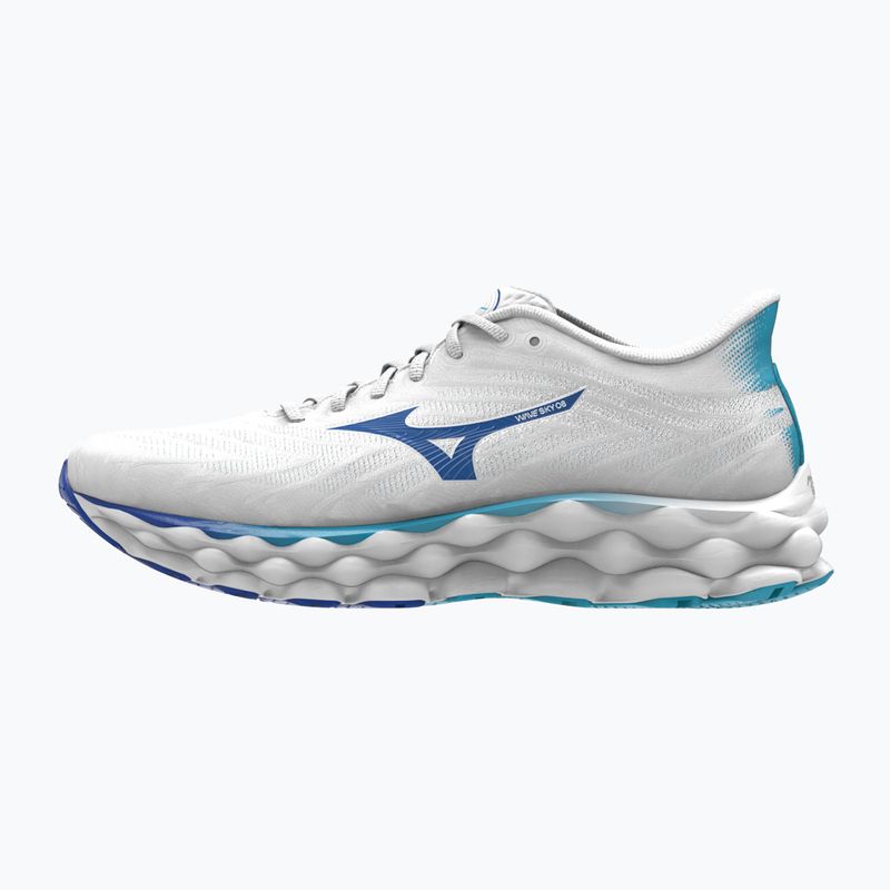 Buty do biegania damskie Mizuno Wave Sky 8 white/laser blue/mugen blue 8