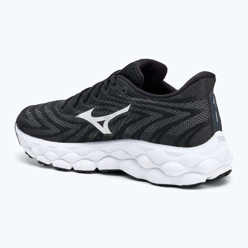 Buty do biegania damskie Mizuno Wave Sky 8 black/silver/white 3