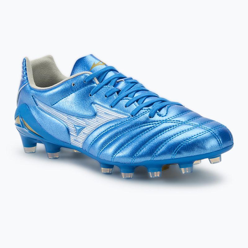 Buty piłkarskie męskie Mizuno Monarcida Neo III Pro FG laser blue/white