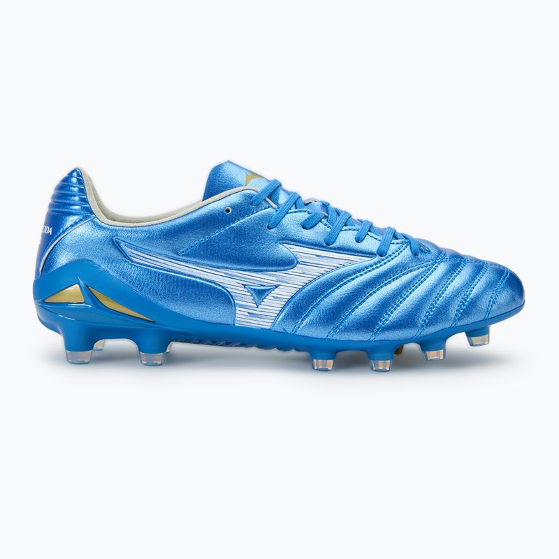 Buty piłkarskie męskie Mizuno Monarcida Neo III Pro FG laser blue/white 2