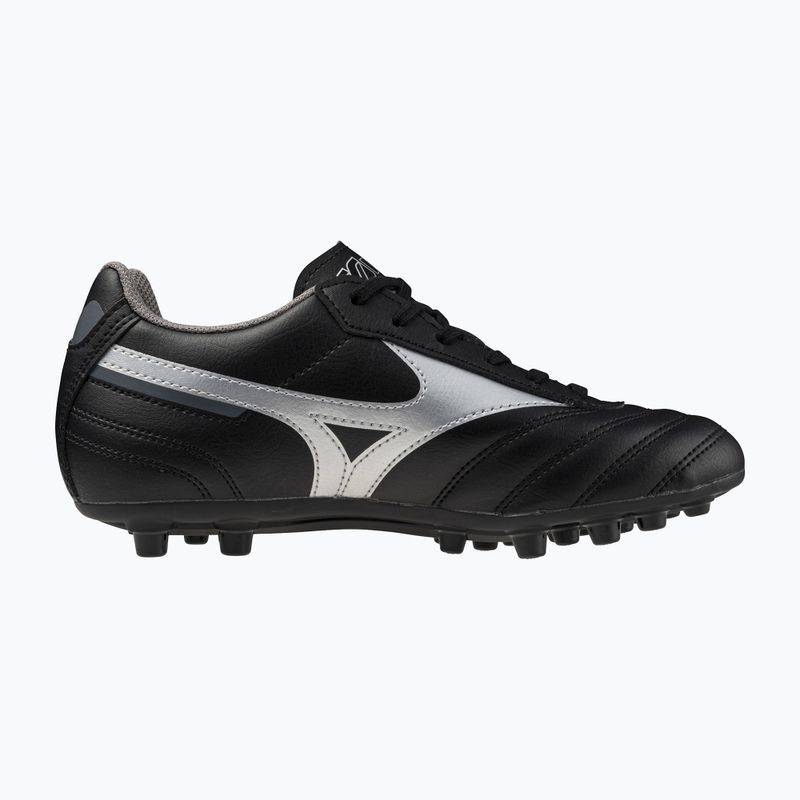 Buty piłkarskie dziecięce Mizuno Morelia II Club AG black/galaxy silver/dark shadow 2