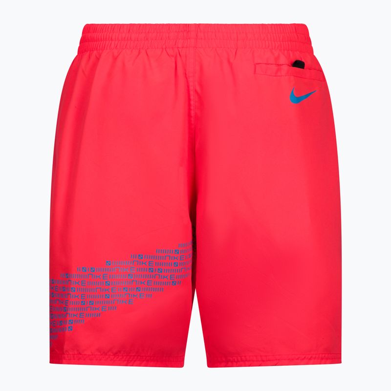 Szorty kąpielowe męskie Nike Matrix Logo 7" crimson 2