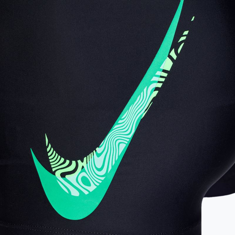 Bokserki pływackie męskie Nike Liquify Aquashort green 3