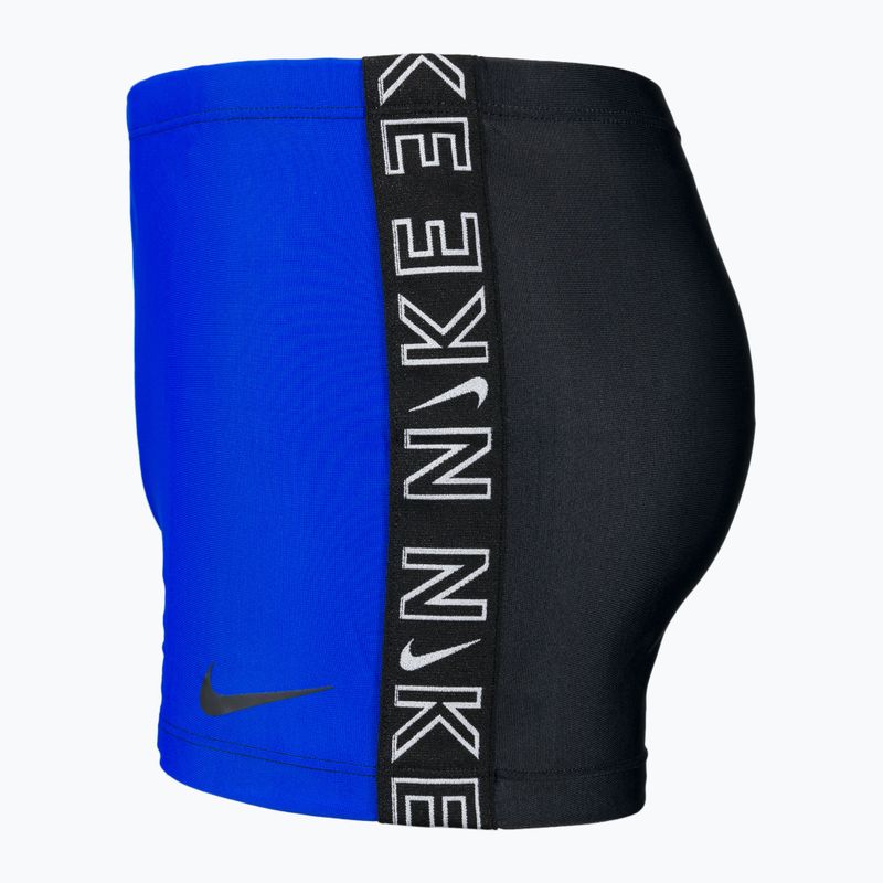 Bokserki pływackie męskie Nike Logo Tape Square Leg hyper royal 3