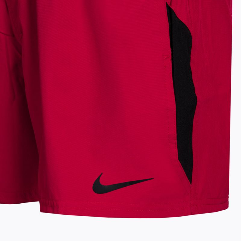 Szorty kąpielowe męskie Nike Contend 5" Volley university red 4