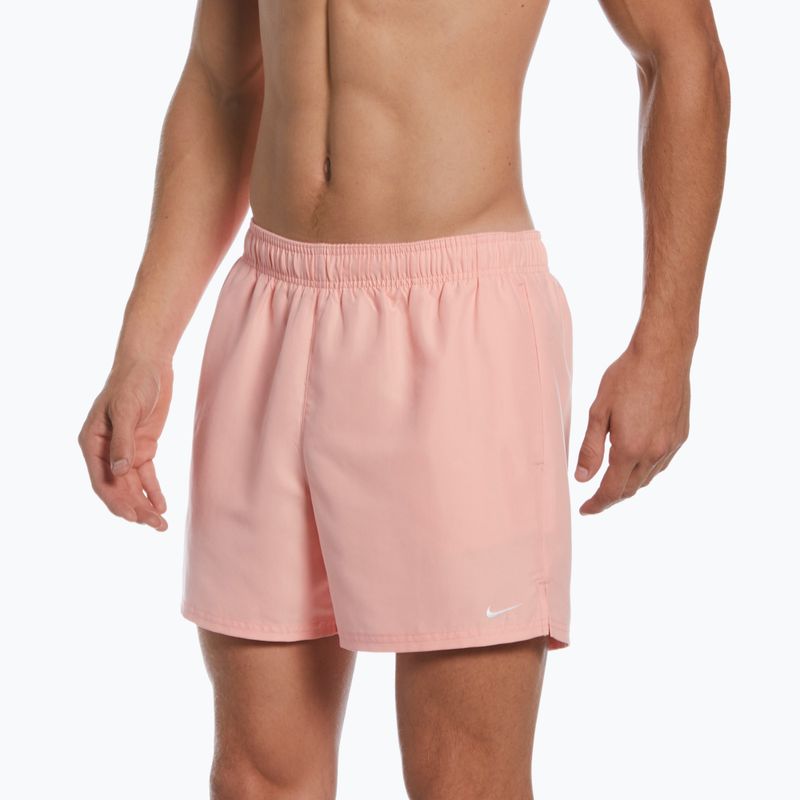 Szorty kąpielowe męskie Nike Essential 5" Volley bleached coral 4