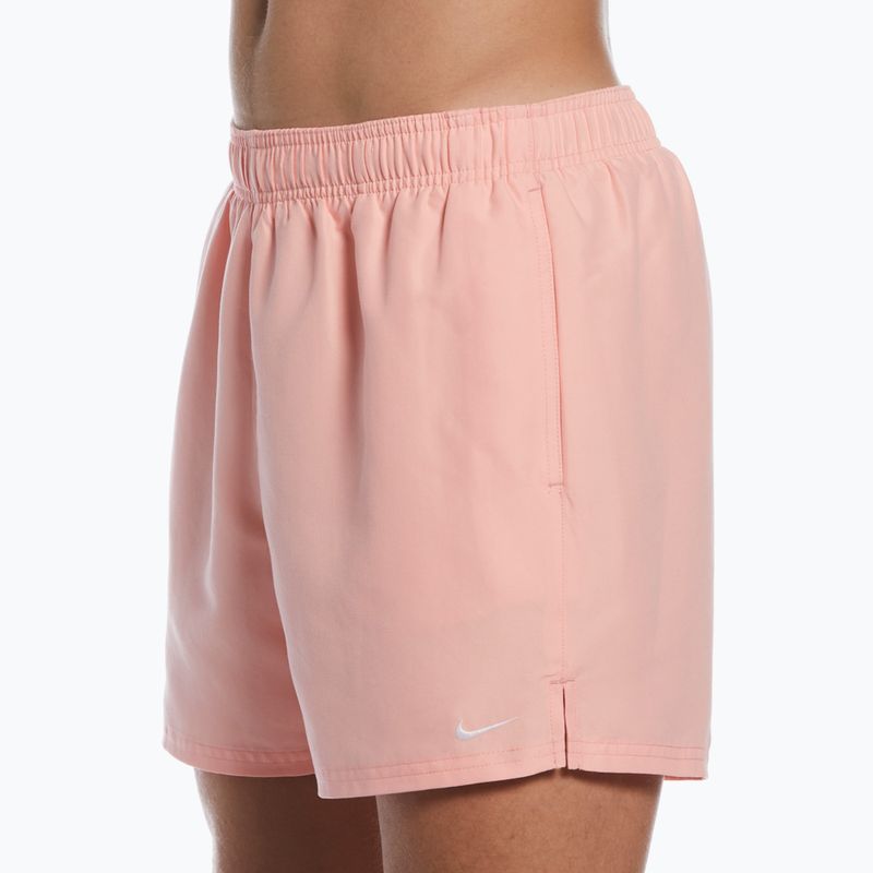 Szorty kąpielowe męskie Nike Essential 5" Volley bleached coral 5