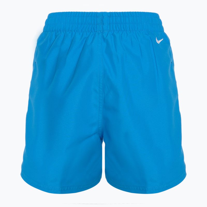 Szorty kąpielowe dziecięce Nike Split Logo 4" Volley photo blue 2