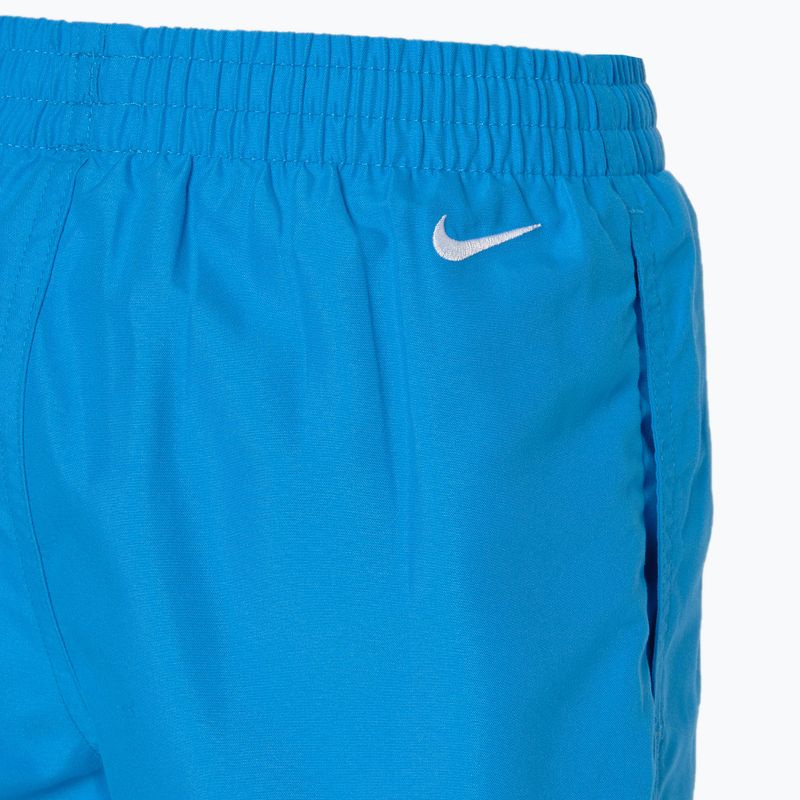 Szorty kąpielowe dziecięce Nike Split Logo 4" Volley photo blue 4