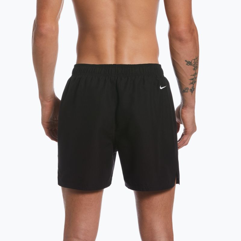 Szorty kąpielowe męskie Nike Swoosh Break 5" Volley black 4