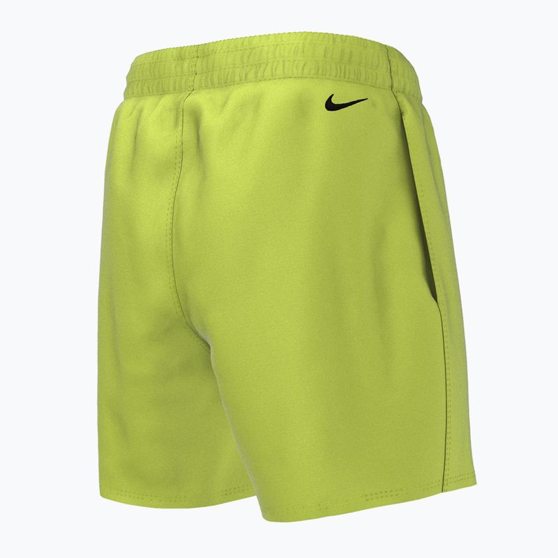 Szorty kąpielowe dziecięce Nike Split Logo 4" Volley atomic green 7