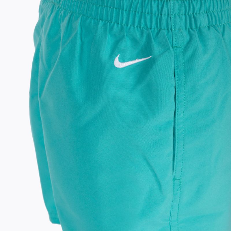 Szorty kąpielowe dziecięce Nike Split Logo 4" Volley washed teal 4