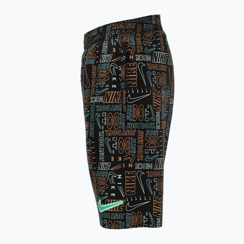 Szorty kąpielowe dziecięce Nike Logo Mashup 8" Volley black 6