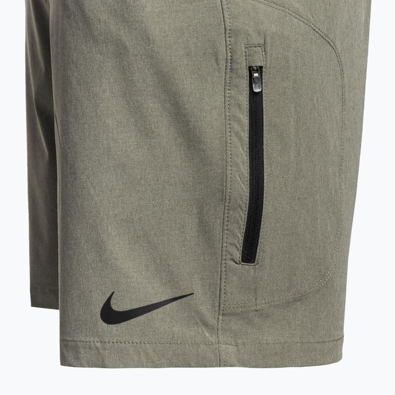 Szorty kąpielowe męskie Nike Flow 9" Hybrid cargo khaki 3