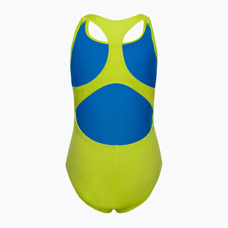 Strój pływacki jednoczęściowy dziecięcy Nike Essential Racerback atomic green 2