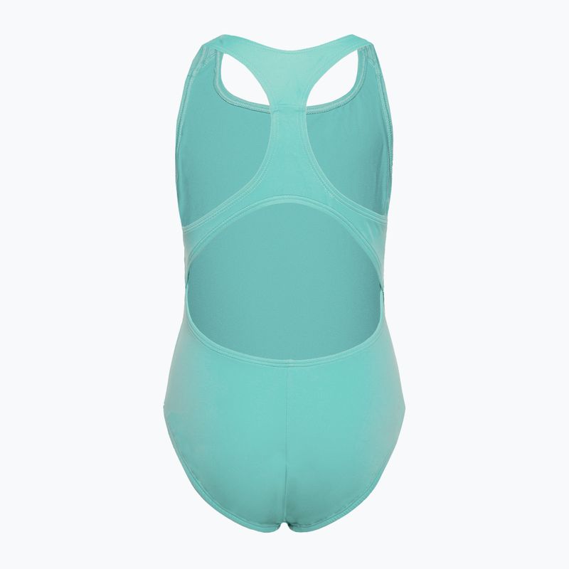 Strój pływacki jednoczęściowy dziecięcy Nike Essential Racerback washed teal 7