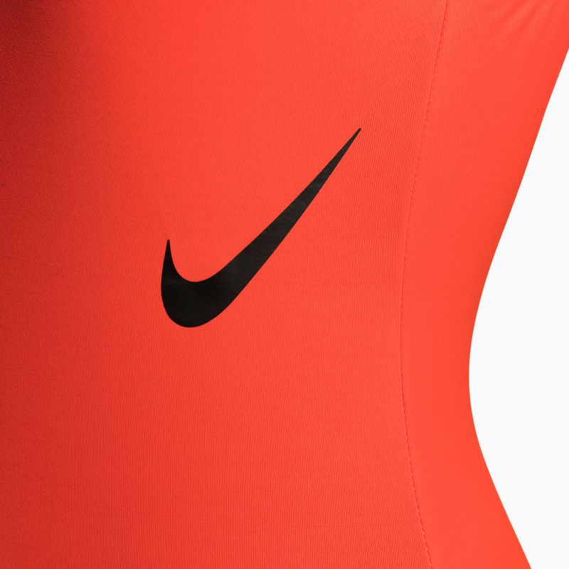 Strój pływacki jednoczęściowy damski Nike Sneakerkini U-Back bright crimson 6