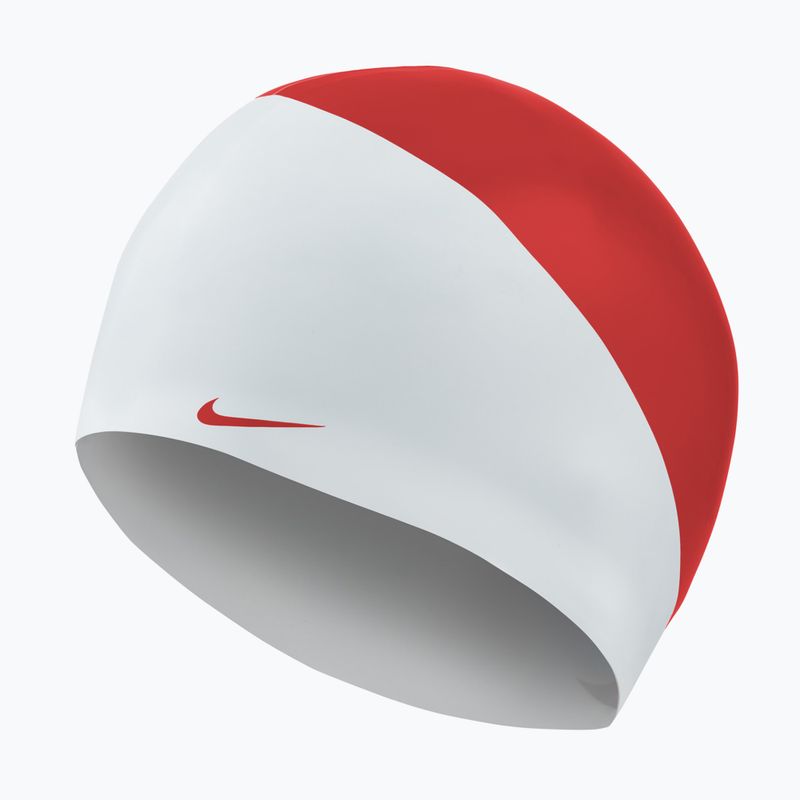 Czepek pływacki Nike Jdi Slogan red/white 5