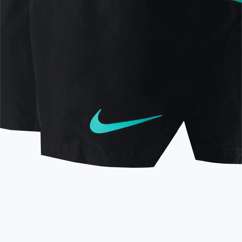 Szorty kąpielowe męskie Nike Split 5" Volley washed teal 3